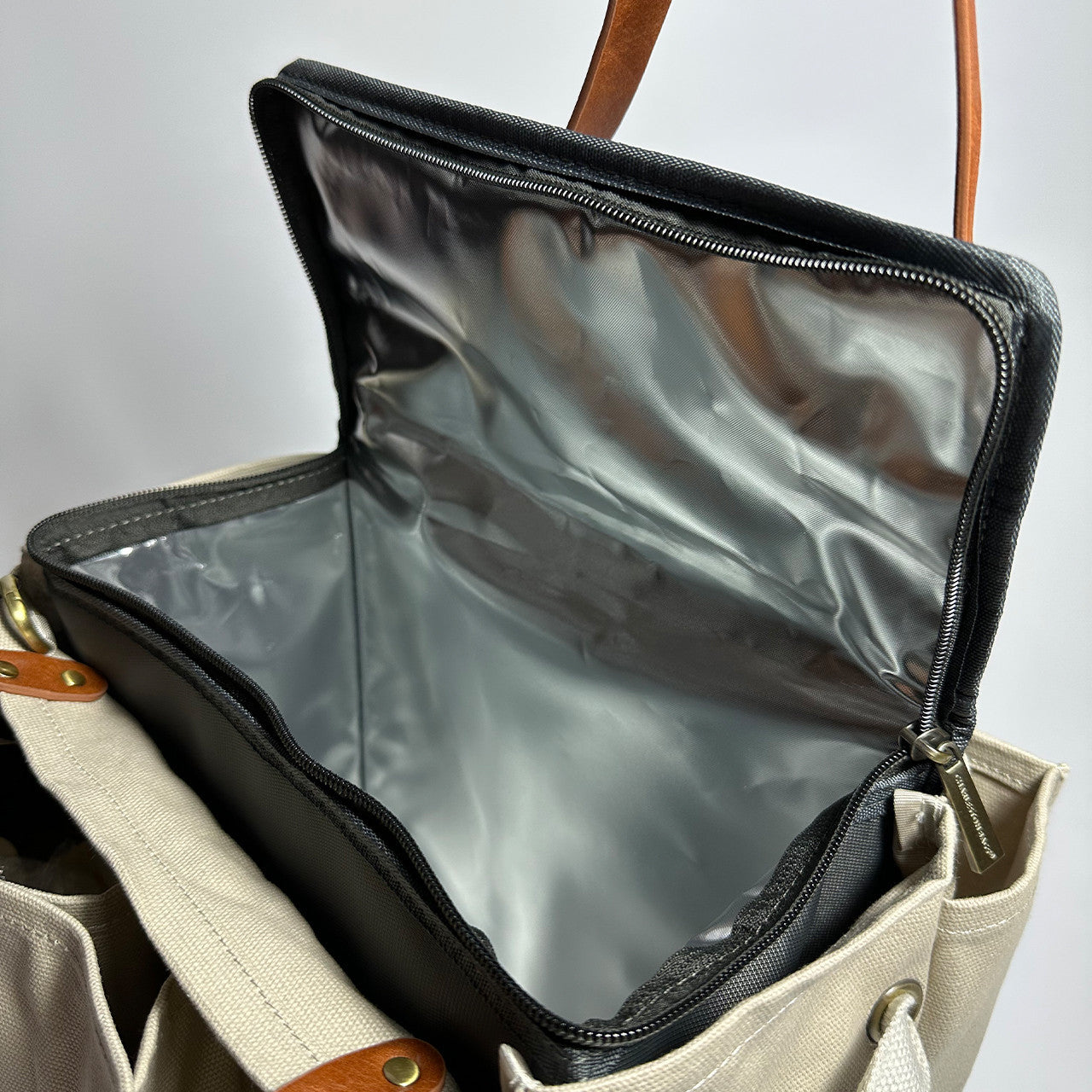 Portable Tote-Compatible Insulated Lunch Bag Inner Liner Pouch