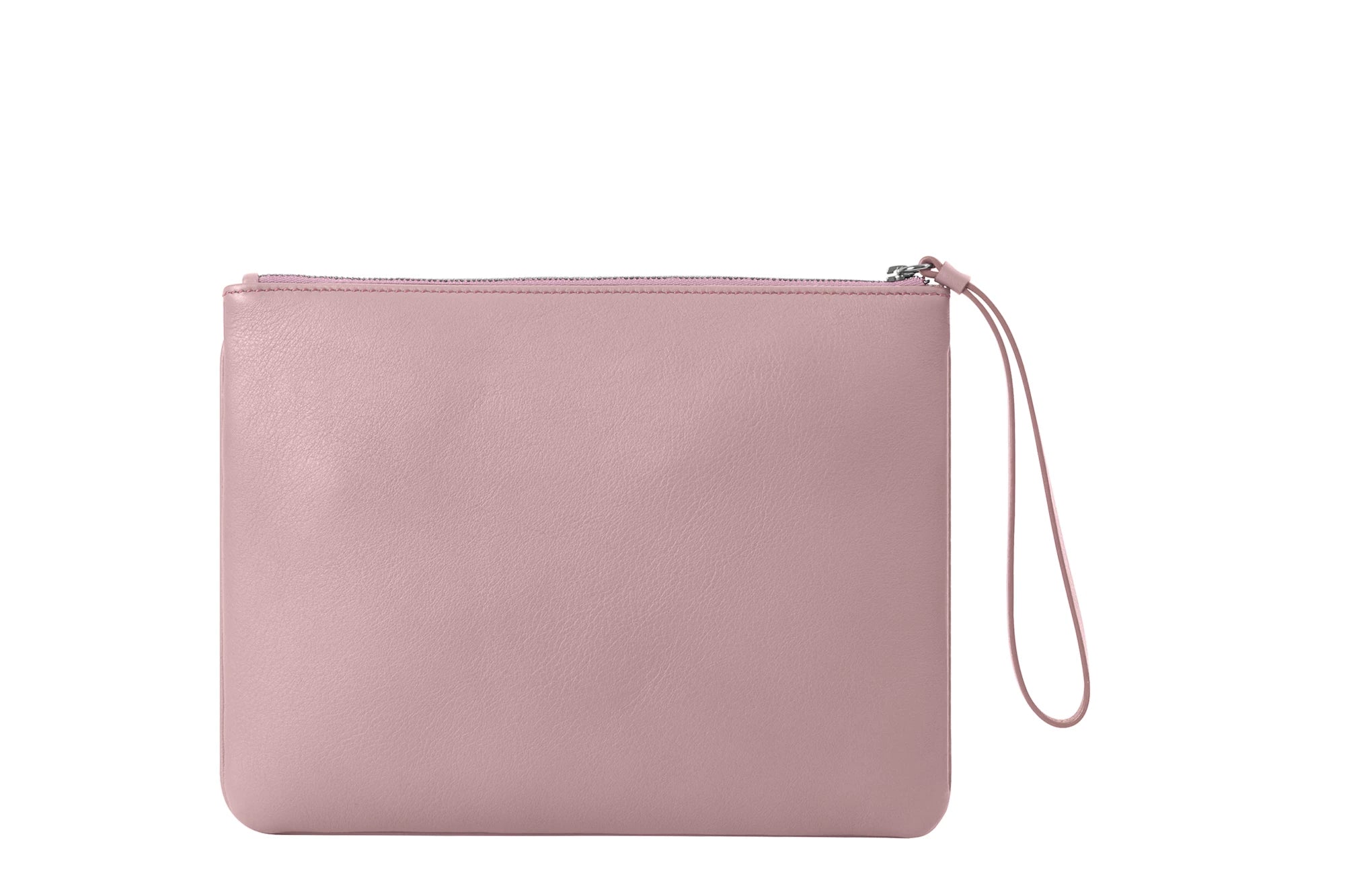 Wrist Zipper Clutch With External Quick-Access Slot Pocket